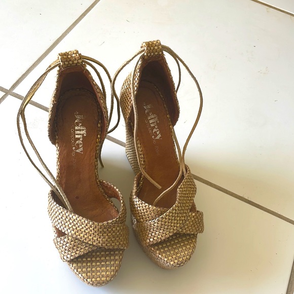 Jeffrey by Jeffrey Campbell platform sandals/espadrilles - Picture 5 of 7